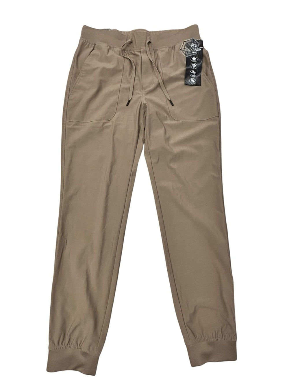 Vintage Genes Performance Joggers Men’s Slim Wicking Athleisure M Drawstring NWT